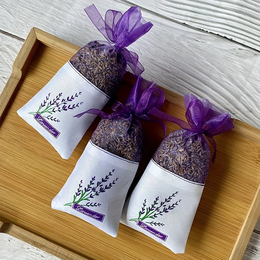 20pcs/ Lace Linen Sachet, Empty Bag Purple Strap Mesh Sachet Sachet Bag Suitable for Living Room Room, Study, Aromatherapy Bags