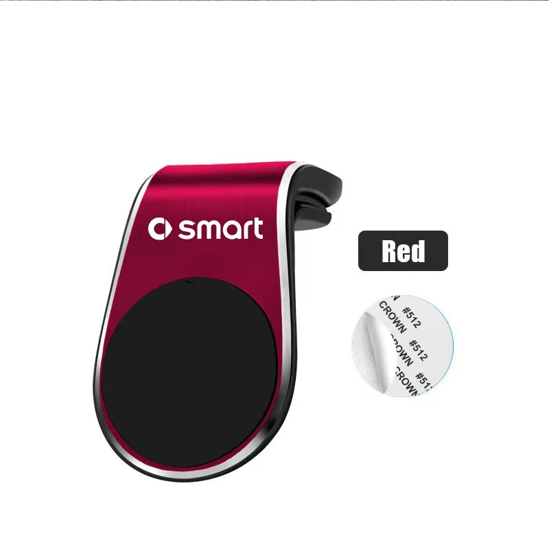 Magnetic Car Phone Holder Car Phone Stand Clip Mount For Smart Fortwo Forfour Forjeremy Forvision 451 453 Brabus Roadster