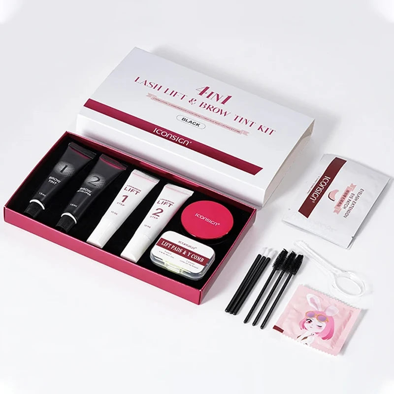ICONSIGN 4-in-1 Lash Lift & Brow Tint Kit