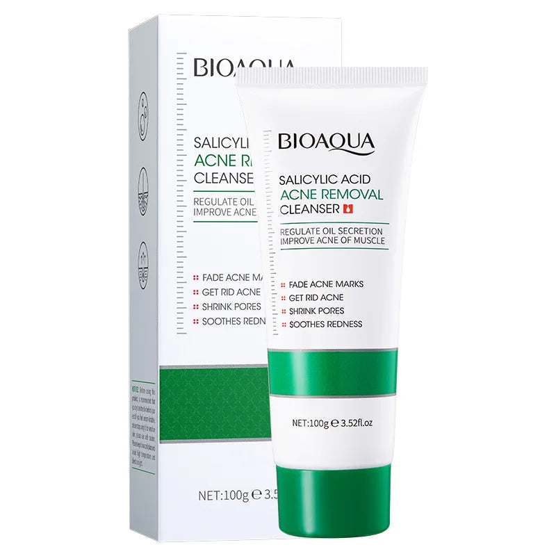 Salicylic Acid Face Cleanser | Anti‑Acne, Oil Control & Brightening