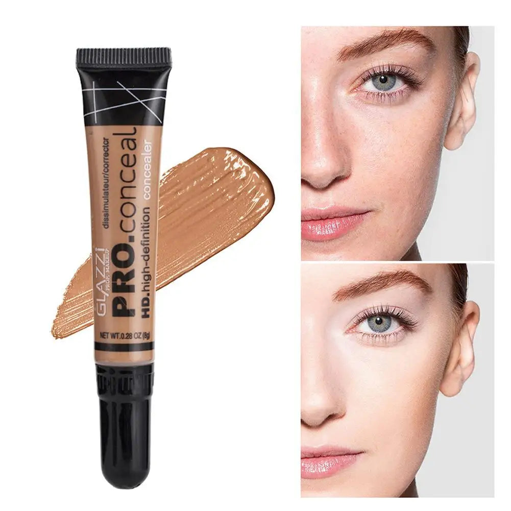 Hose Liquid Foundation Matte Nude Makeup Facial Foundation Highlight Concealer Oil Control Full Coverage Foundation for Brighten✅ FREE UK Delivery