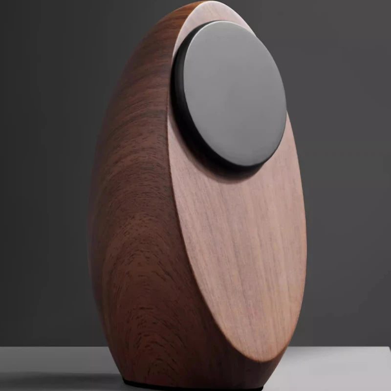MagSafe Wooden Wireless Charger Stand | Egg-Shaped Desktop Organiser
