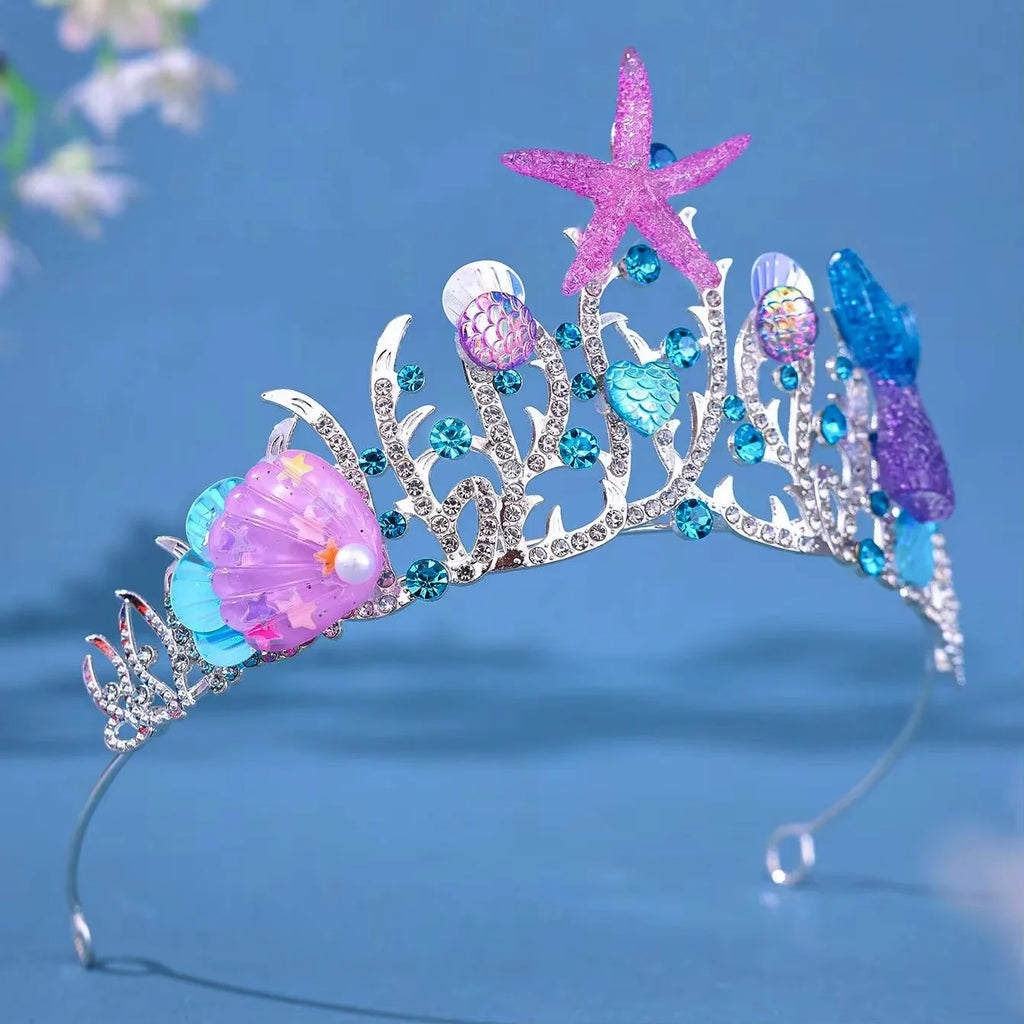 Mermaid Ocean Shell Tiara – Princess Crown