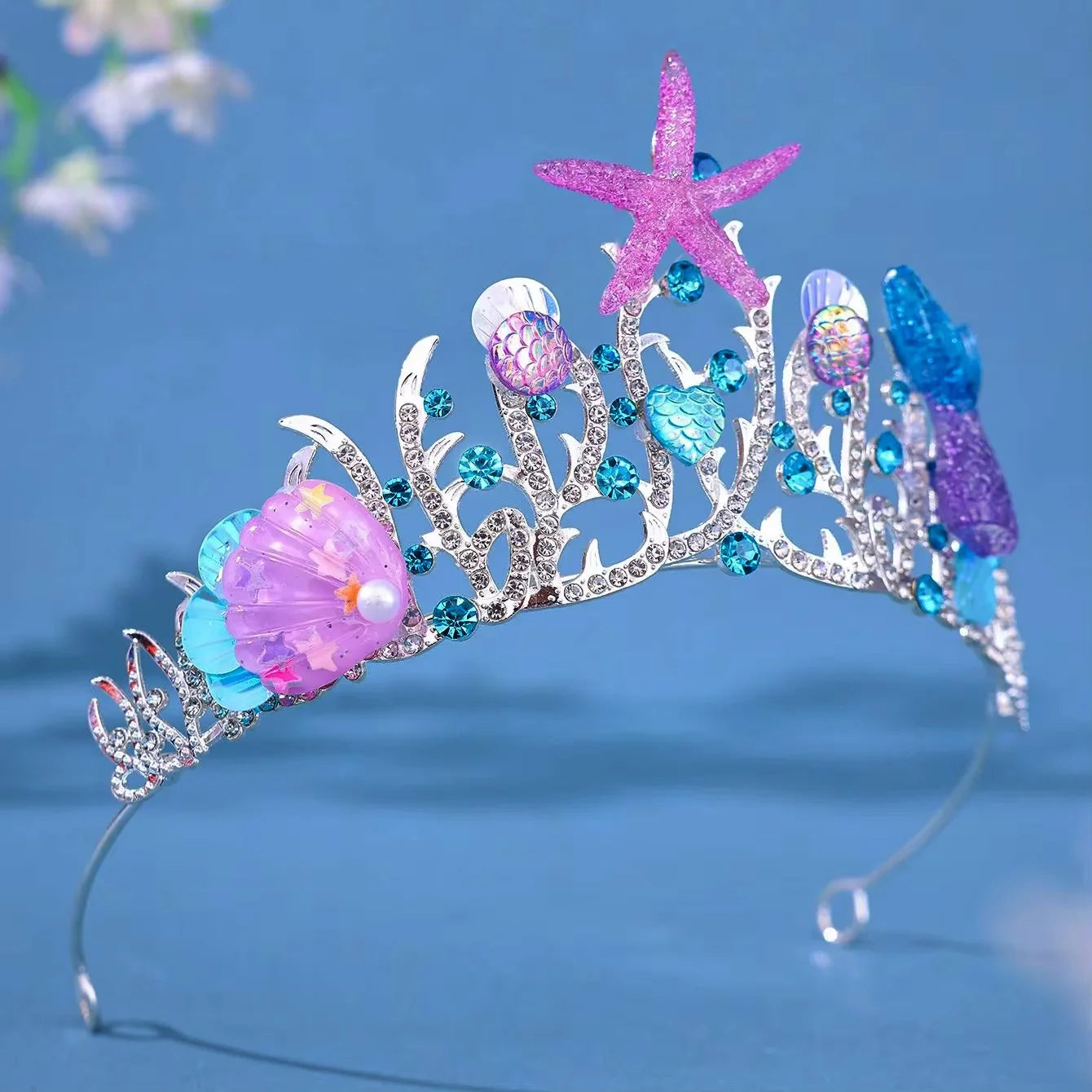 Mermaid Ocean Shell Tiara – Princess Crown