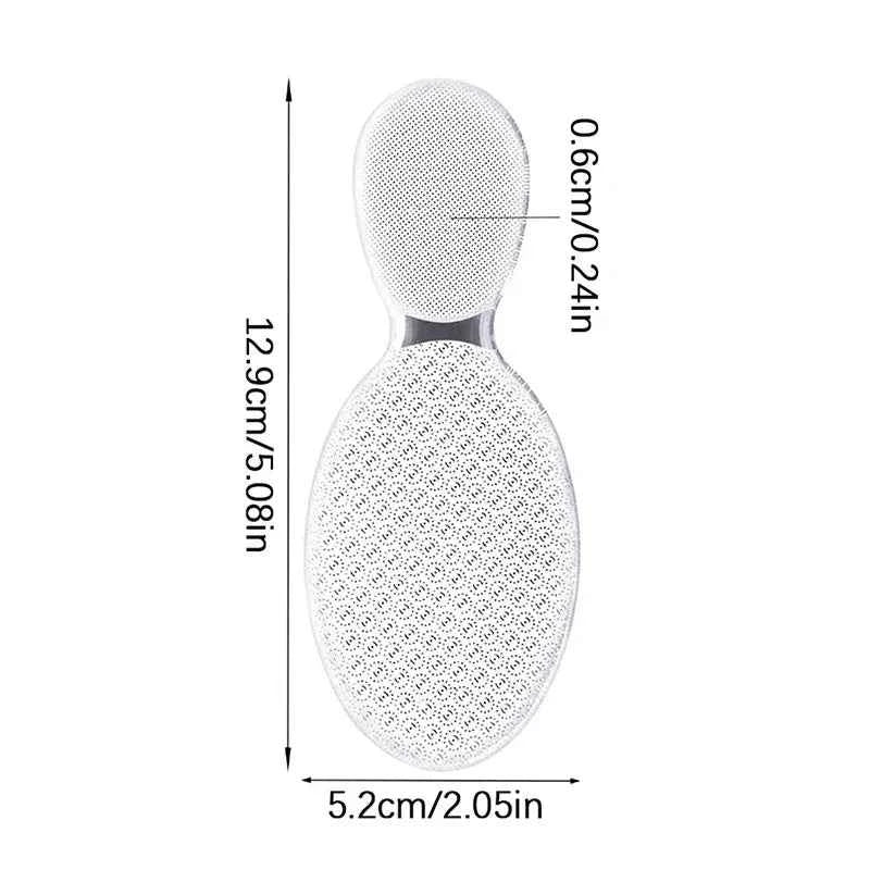 Nano Glass Double-sided Foot Rasp Heel File Hard Dead Skin Callus Remover Exfoliating Pedicure Care Foot File Tool