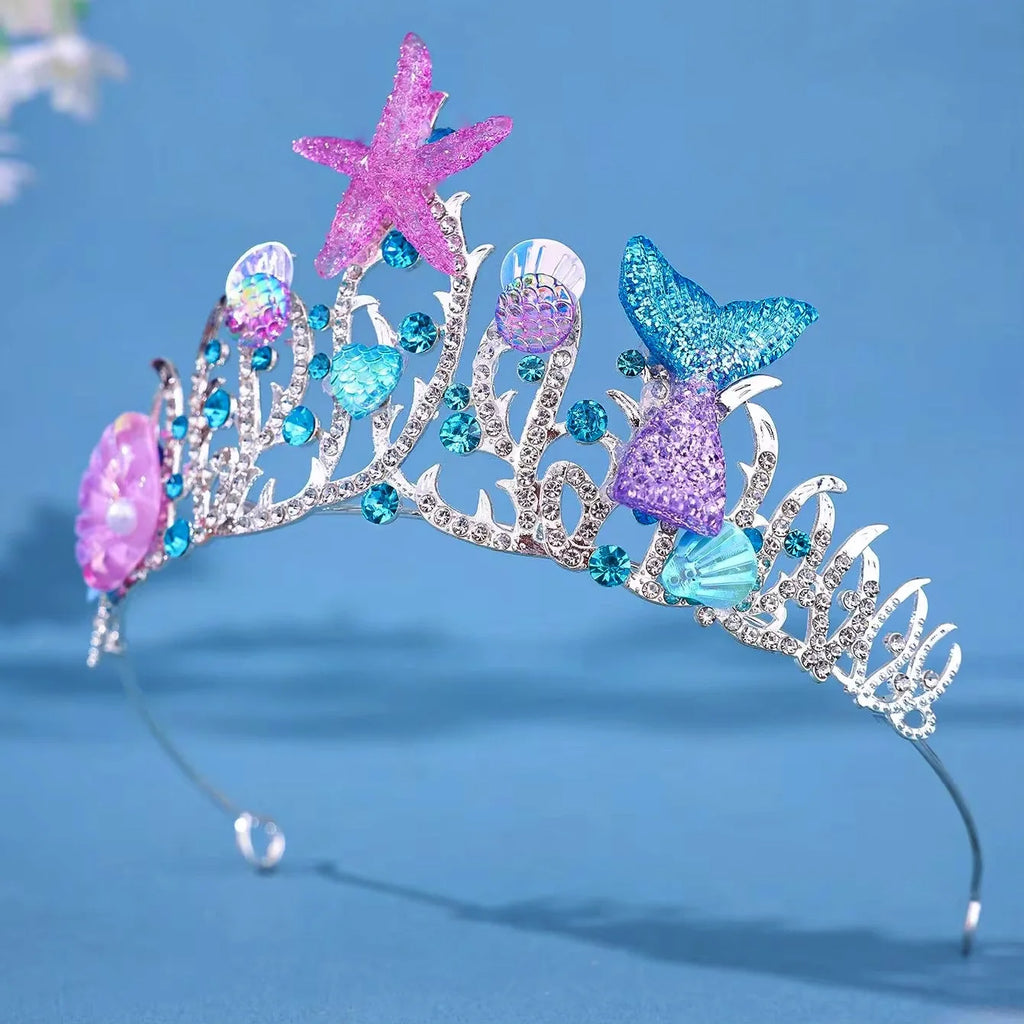 Mermaid Ocean Shell Tiara – Princess Crown