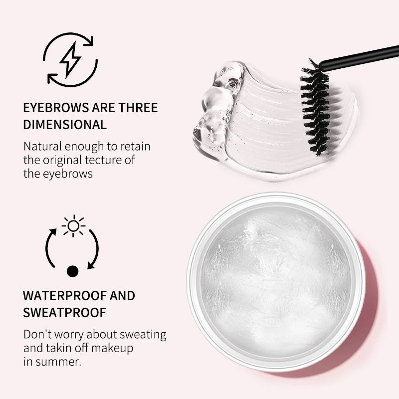 Waterproof Eyebrow Styling Soap Wax