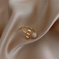 Adjustable Gold Geometric Ring – Stainless Steel Women’s Jewellery