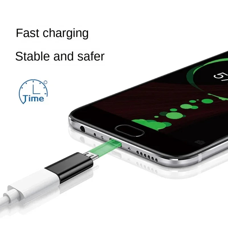 USB Type C Female To Micro USB Male Adapter Connector Type-C Micro USB Charger Adapter for Xiaomi Redmi Huawei Phone Converter
