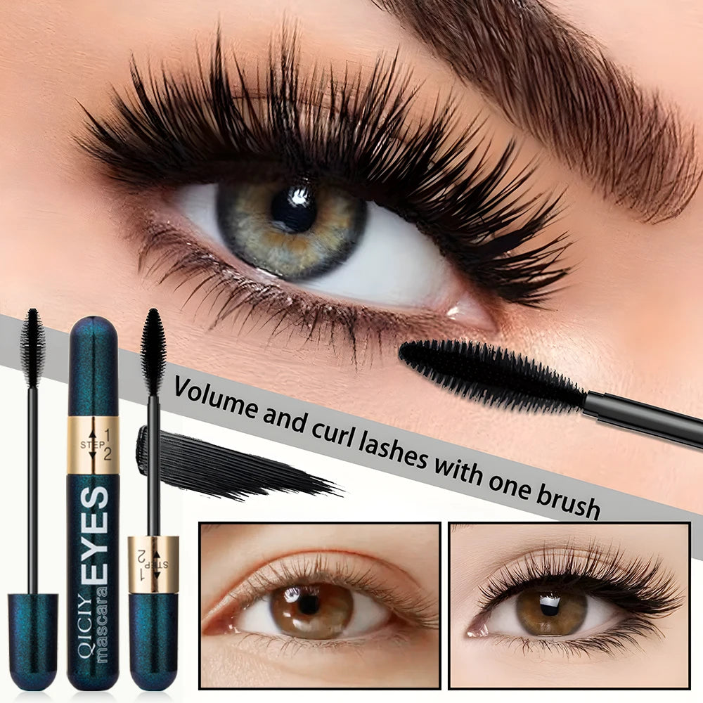 Waterproof Volume & Curl Mascara – Black