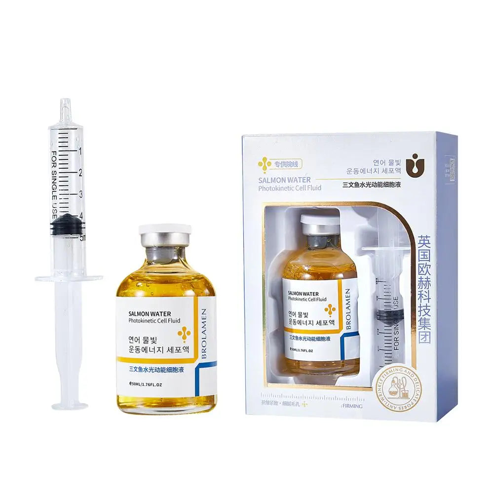 Salmon DNA Serum – Anti‑Riduri, Reparare & Întărire Ten | 30ml / 50ml