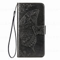 Butterfly Leather Flip Wallet Case For OPPO A58 A18 A16 A76 A96 A55 A17 A72 A52 A53 A31 A91 A15 A5 A9 2020 A60 Find X3 X5 Cover