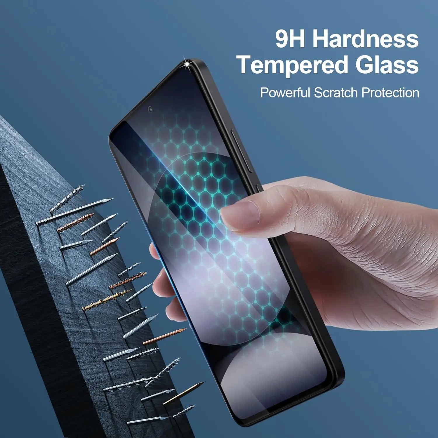 Screen Protector For Xiaomi Redmi Note 14 4G/5G Tempered Crystal Bubble Free 9H Hardness Tempered Glass HD Screen Protector