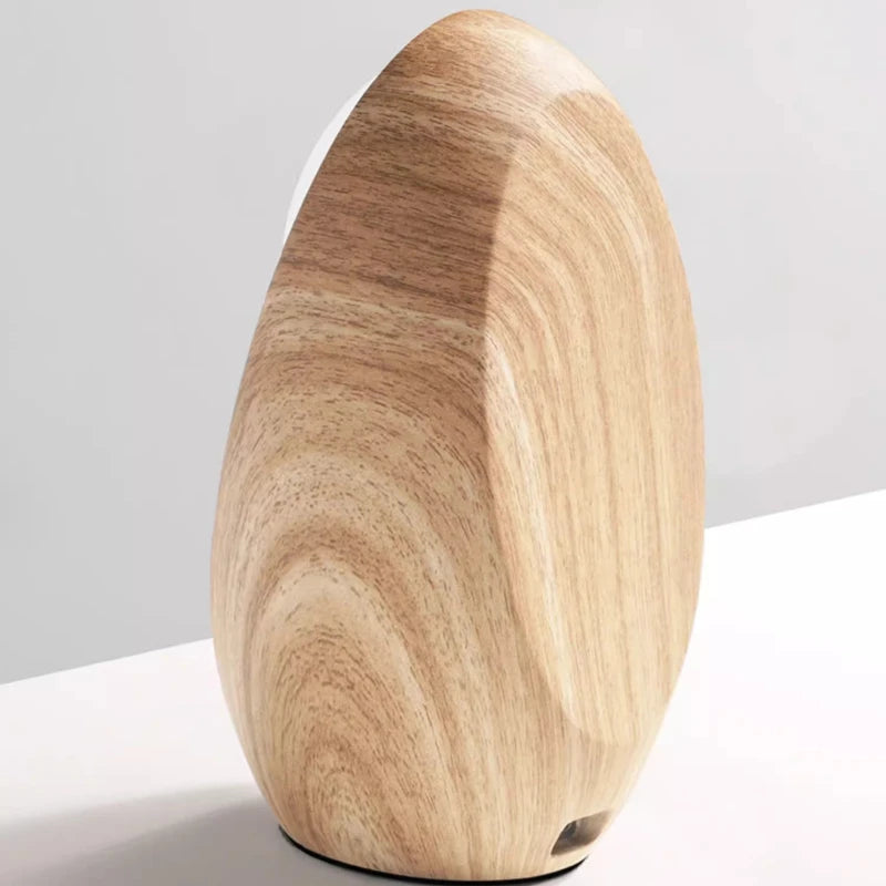 MagSafe Wooden Wireless Charger Stand | Egg-Shaped Desktop Organiser