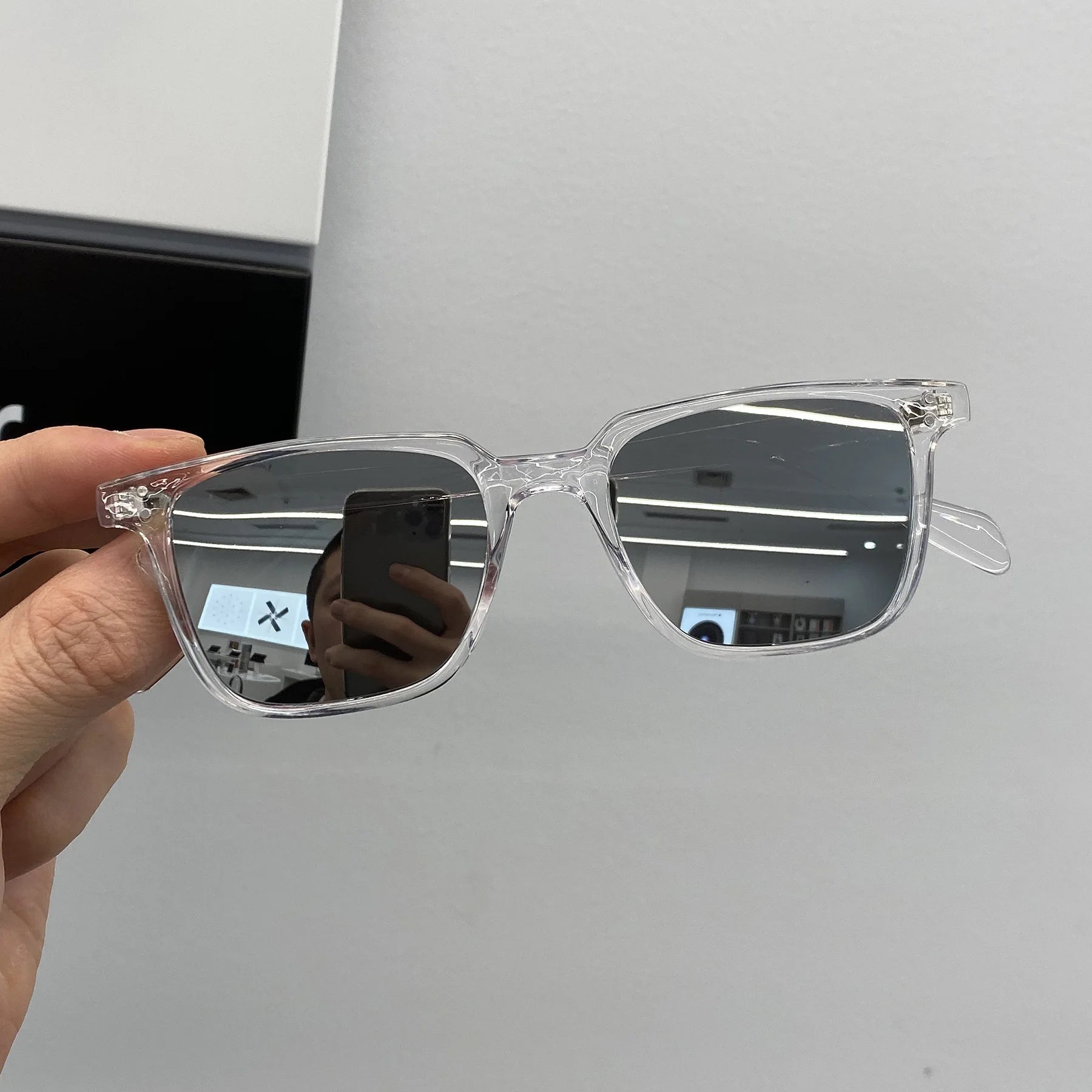 Vintage Square Rectangle Sunglasses – Unisex Polygon Designer Style UV Protection Eyewear✅FREE UK Delivery
