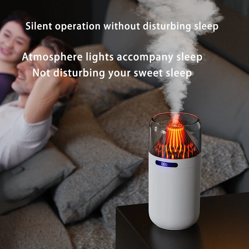 360ml Car Aroma Humidifier USB Ultrasonic Essential Oil Diffuser with Colorful Light  Home Car Air Fresher Fragrance Diffuser