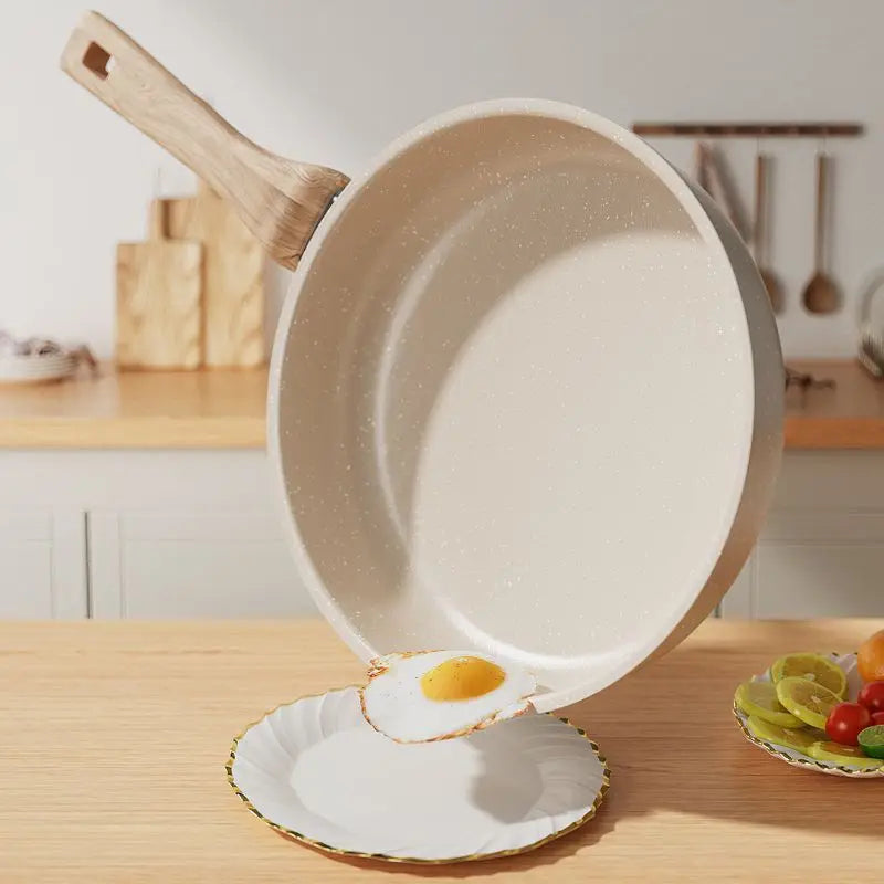 Ceramic Non-Stick Frying Pan – Induction & Gas Compatible