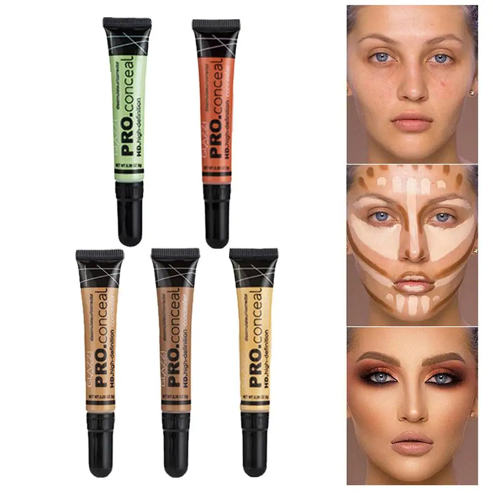 Hose Liquid Foundation Matte Nude Makeup Facial Foundation Highlight Concealer Oil Control Full Coverage Foundation for Brighten✅ FREE UK Delivery