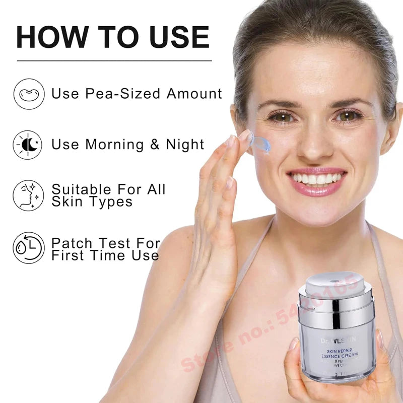 Face Ghk-Cu Copper Peptide Cream Copper Peptide Face Cream Boost Elasticity Strengthen Skin Barrier Nourishing Firming Skin Care