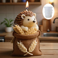 Hedgehog Candle Mould | Silicone Mold for Scented Candles & Wax Crafts