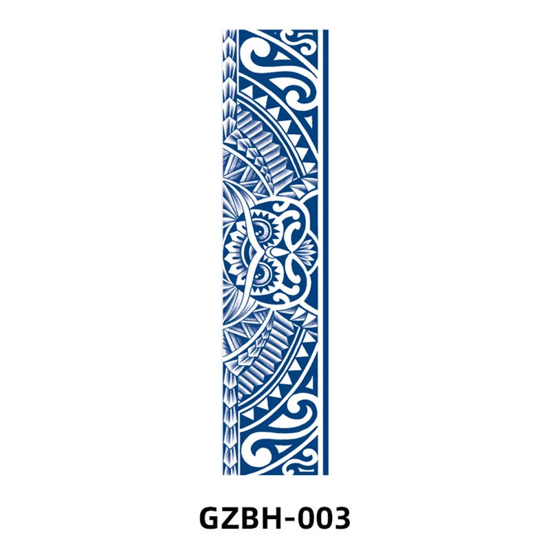 Waterproof Temporary Tattoo Stickers – Arm, Shoulder, Waist & Foot Designs for Men & Women