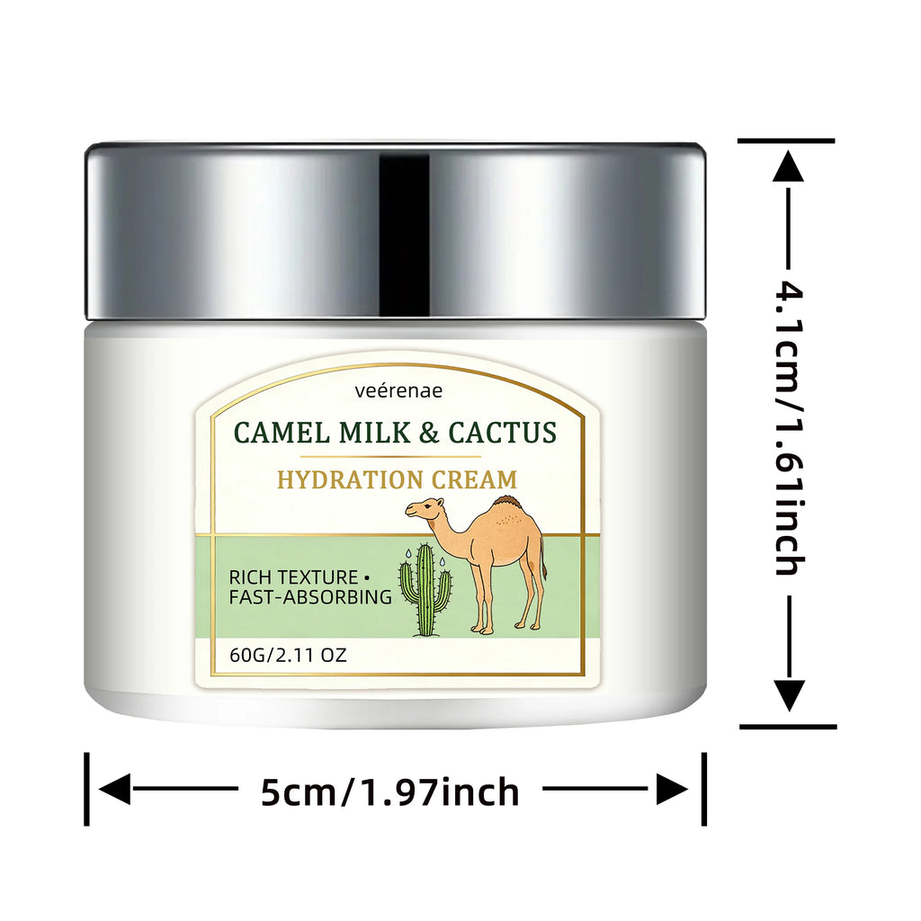 Camel Milk & Cactus Hydrating Face Cream – All Skin Types