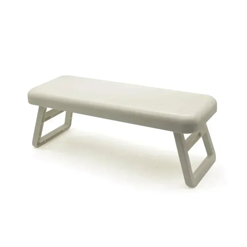 Foldable Nail Hand Rest Cushion – Manicure Arm Stand Pillow & Sponge Support Mat for Salon & Home