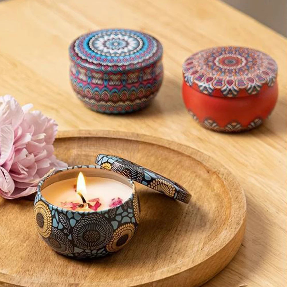 Blue Wind Chimes Aromatherapy Candle