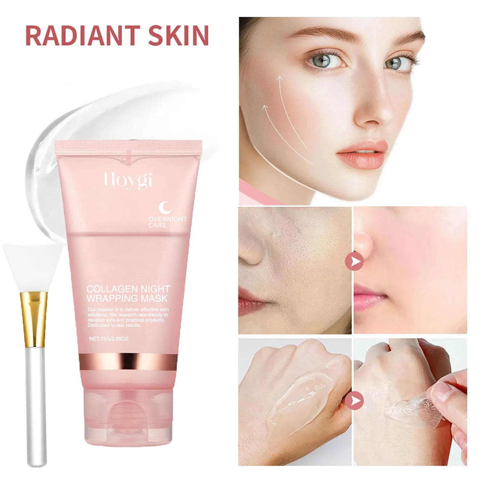 Collagen Peel-Off Face Mask – Anti-Aging, Lifting & Deep Hydration ✅FREE UK Delivery
