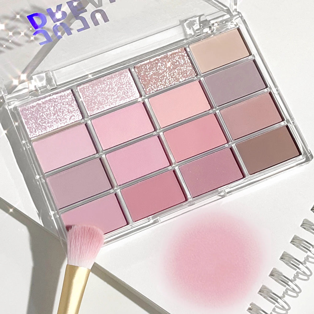 16‑Colour Eyeshadow Palette | Matte & Shimmer | Waterproof – FREE SHIPPING