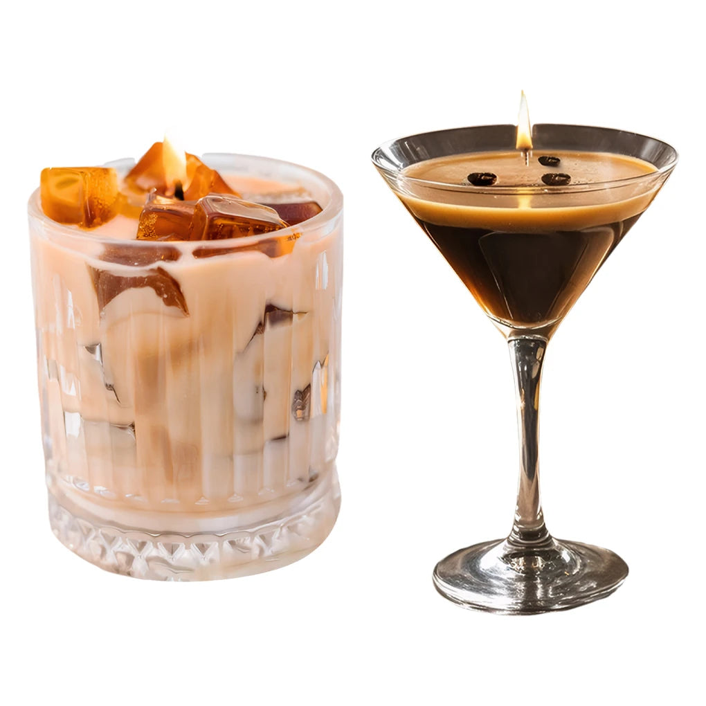 Iced Coffee Aromatherapy Candle | Plant Wax Home Candle