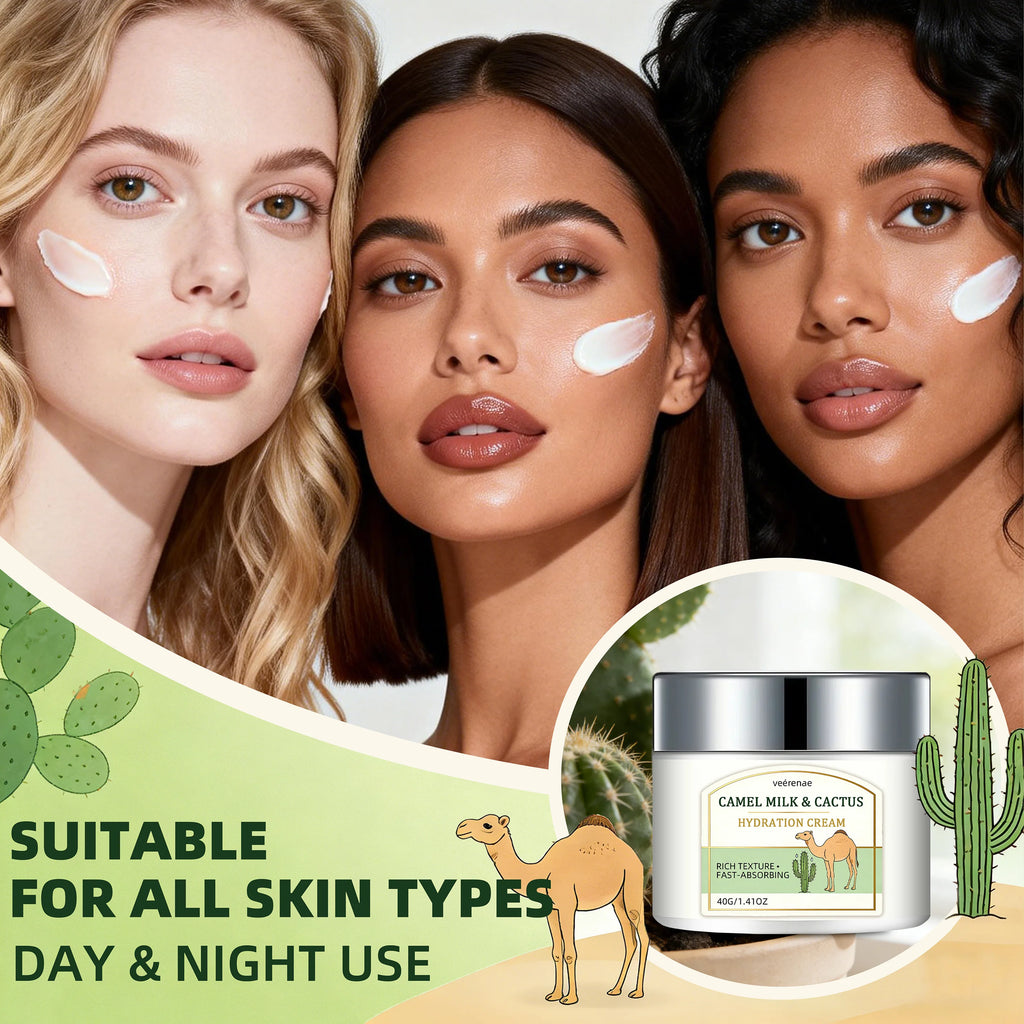 Camel Milk & Cactus Hydrating Face Cream – All Skin Types