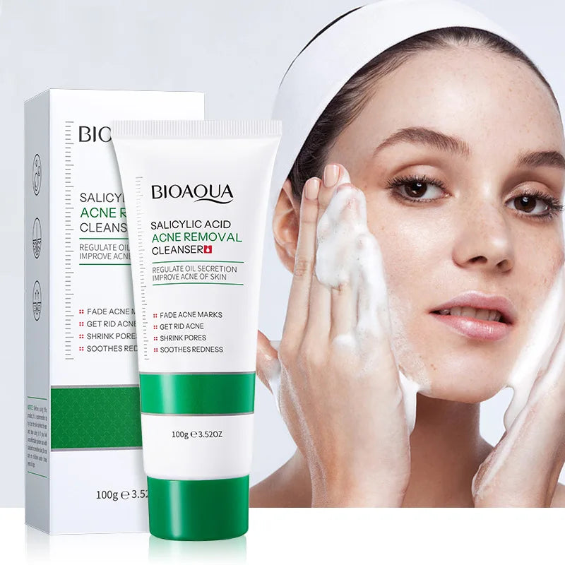Salicylic Acid Face Cleanser | Anti‑Acne, Oil Control & Brightening