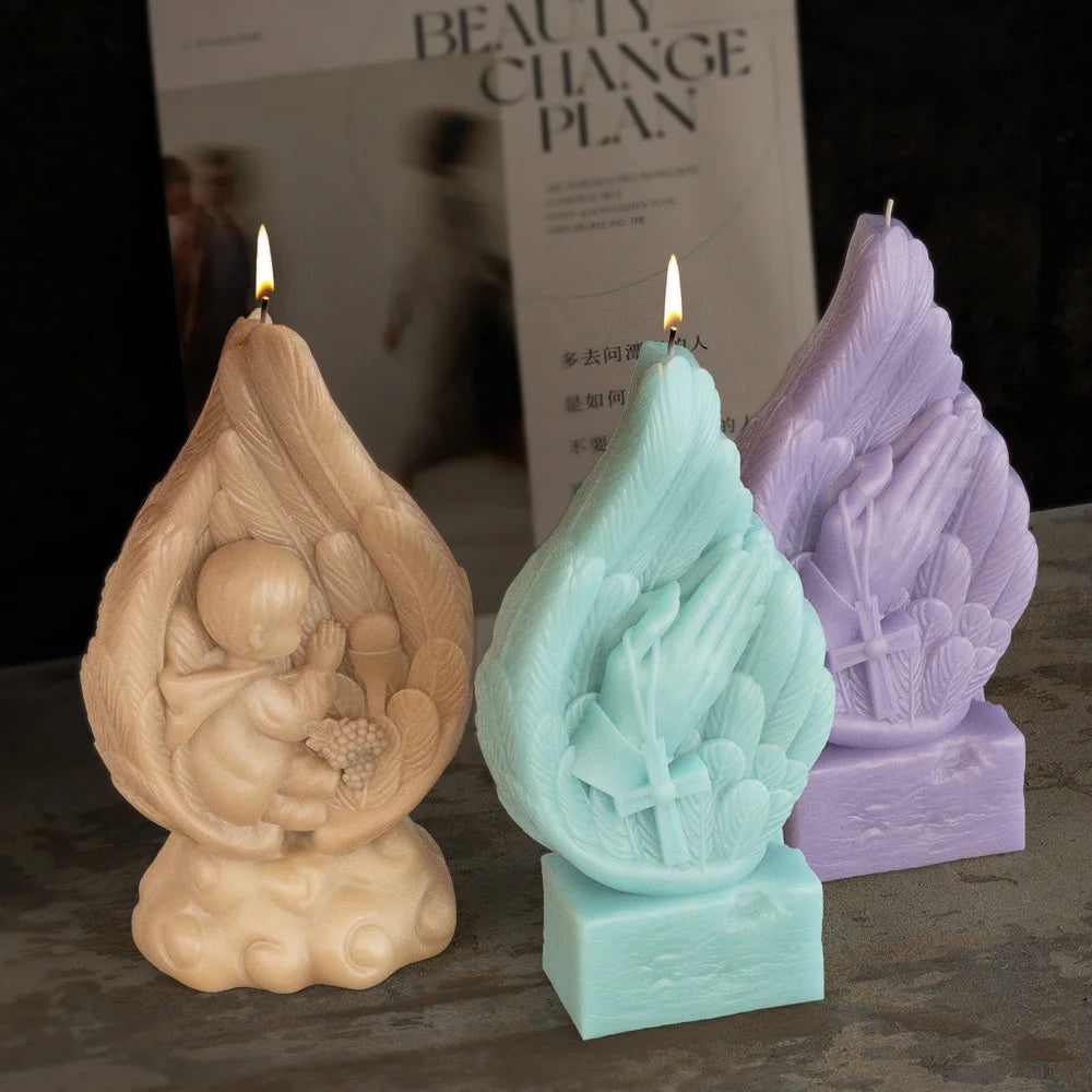 Angel Wings Silicone Candle & Resin Mould