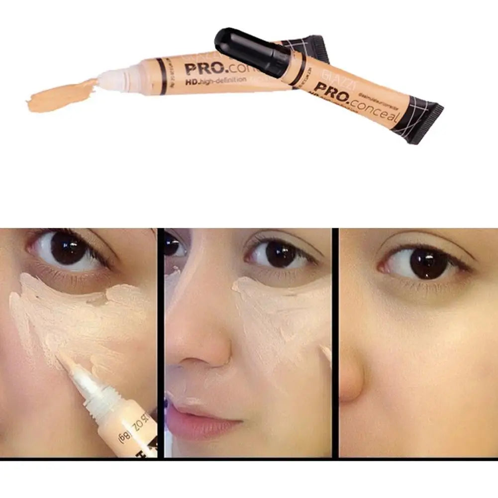 Hose Liquid Foundation Matte Nude Makeup Facial Foundation Highlight Concealer Oil Control Full Coverage Foundation for Brighten✅ FREE UK Delivery