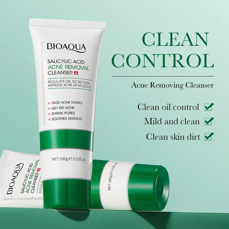Salicylic Acid Face Cleanser | Anti‑Acne, Oil Control & Brightening