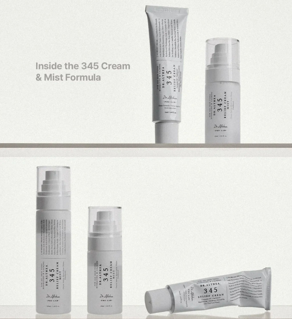Original Dr.Althea 345 Relief Cream / 147 Antioxidant Mist – Repair & Moisturise