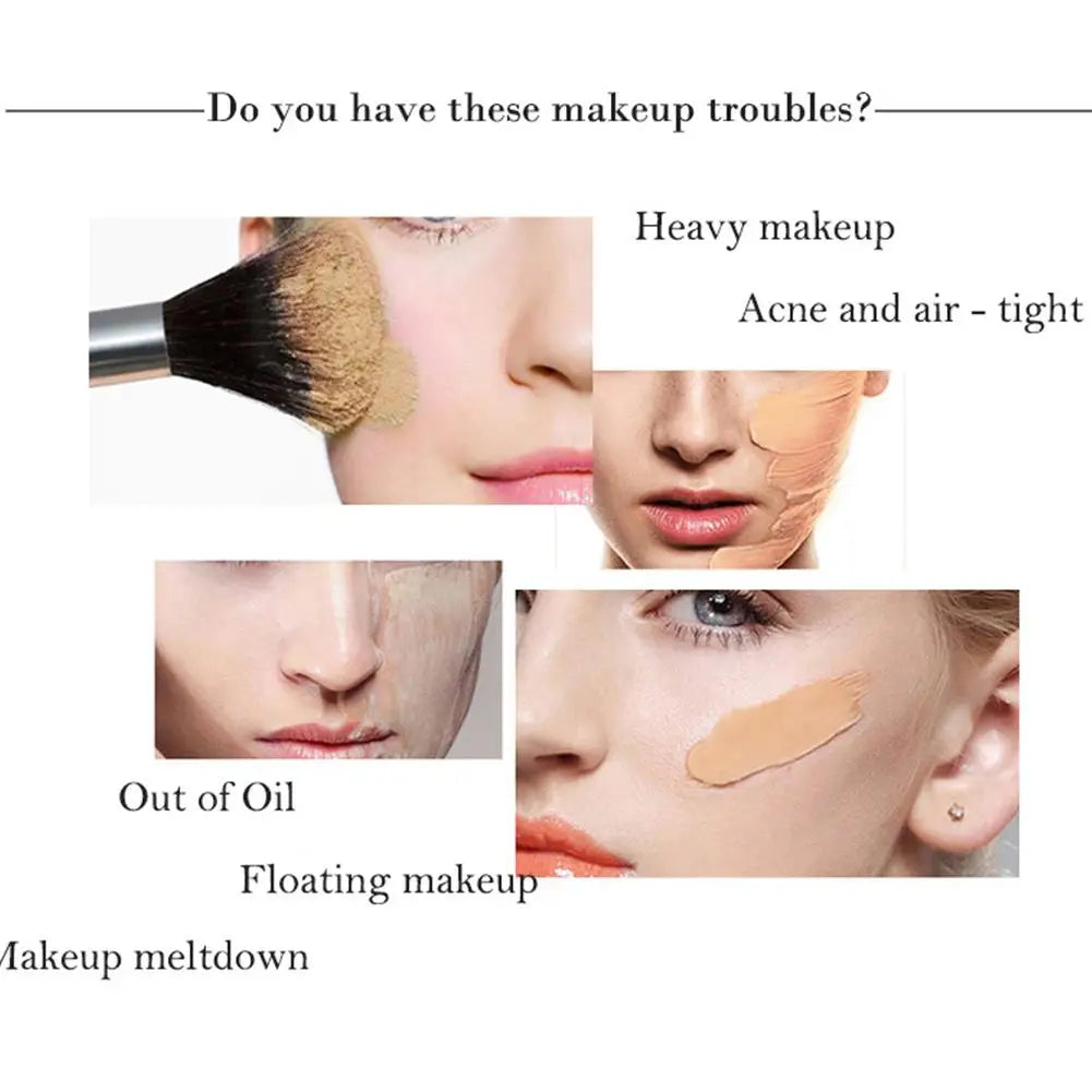 Hose Liquid Foundation Matte Nude Makeup Facial Foundation Highlight Concealer Oil Control Full Coverage Foundation for Brighten✅ FREE UK Delivery