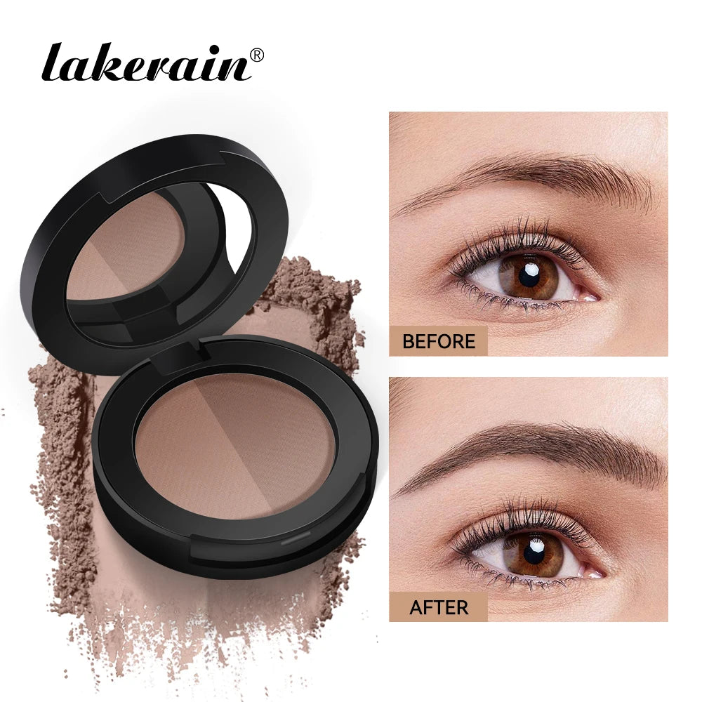2-in-1 Waterproof Eyebrow & Contour Powder Duo