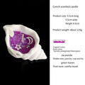 Coastal Conch Shell Scented Candle | Gel Aromatherapy Candle for Home & Bathroom