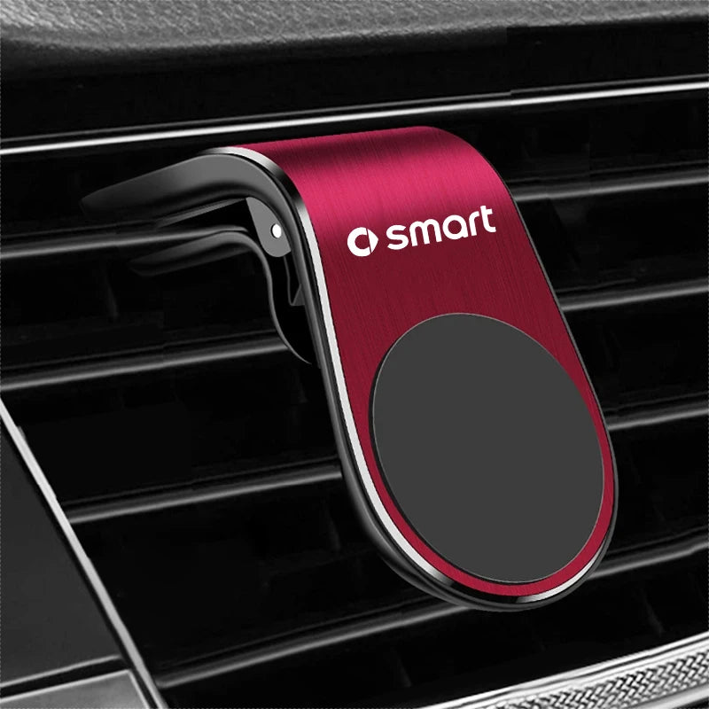 Magnetic Car Phone Holder Car Phone Stand Clip Mount For Smart Fortwo Forfour Forjeremy Forvision 451 453 Brabus Roadster
