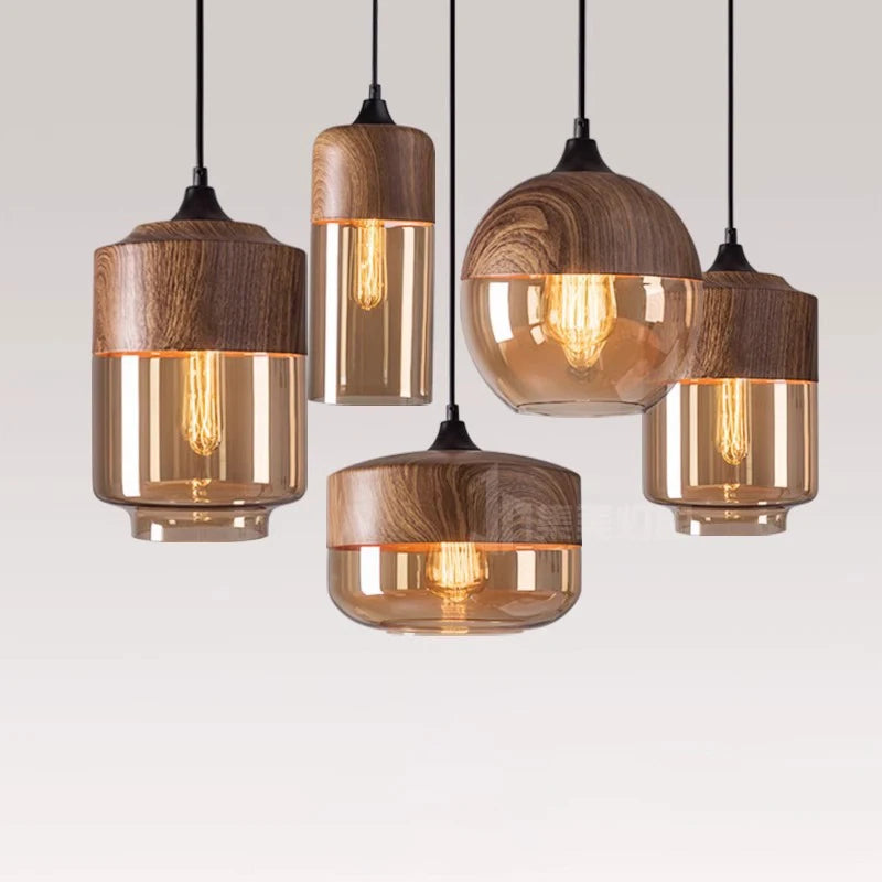 Industrial Retro Chandelier LED Pendant Lights Table Decor Hanging Lamp for Dining Room Restaurant Kitchen Bedside Pendant Lamps
