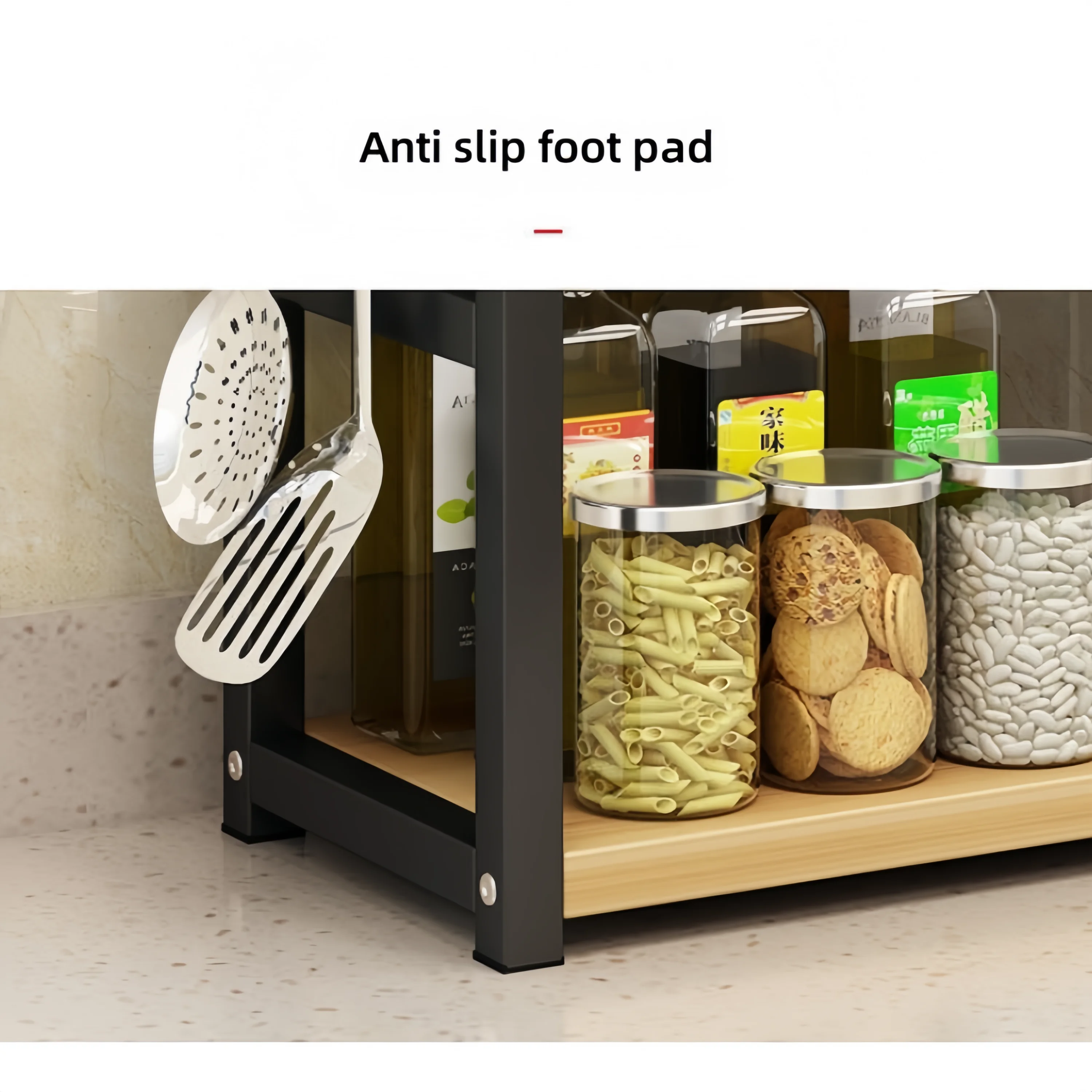 2-Tier Countertop Storage Rack & Organiser
