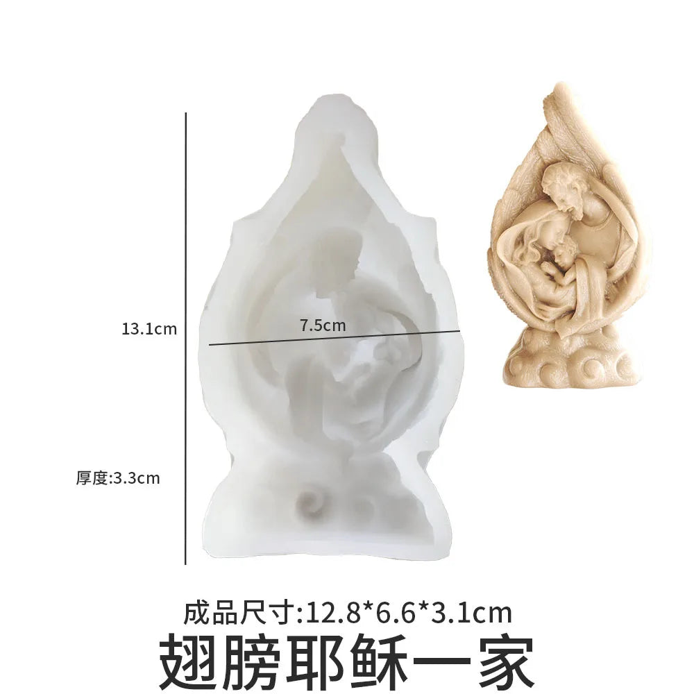 Angel Wings Silicone Candle & Resin Mould