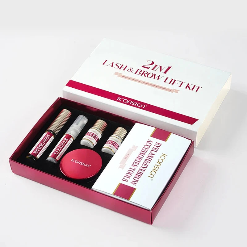 ICONSIGN 4-in-1 Lash Lift & Brow Tint Kit – Professional At-Home Beauty Treatment