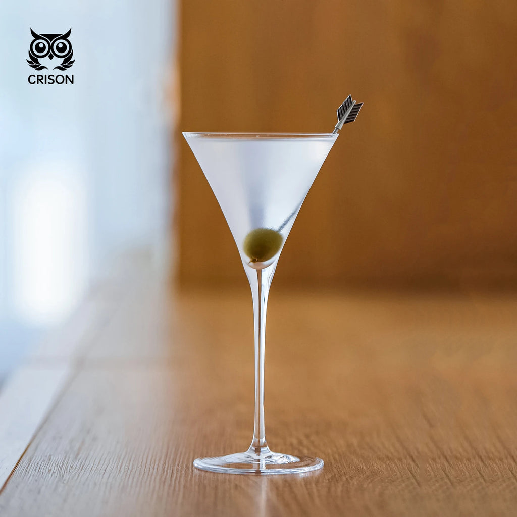 CRISON Japanese Style Martini Glass – Crystal Cocktail Cup 145ml