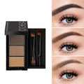 3-Shade Waterproof Eyebrow Powder Palette