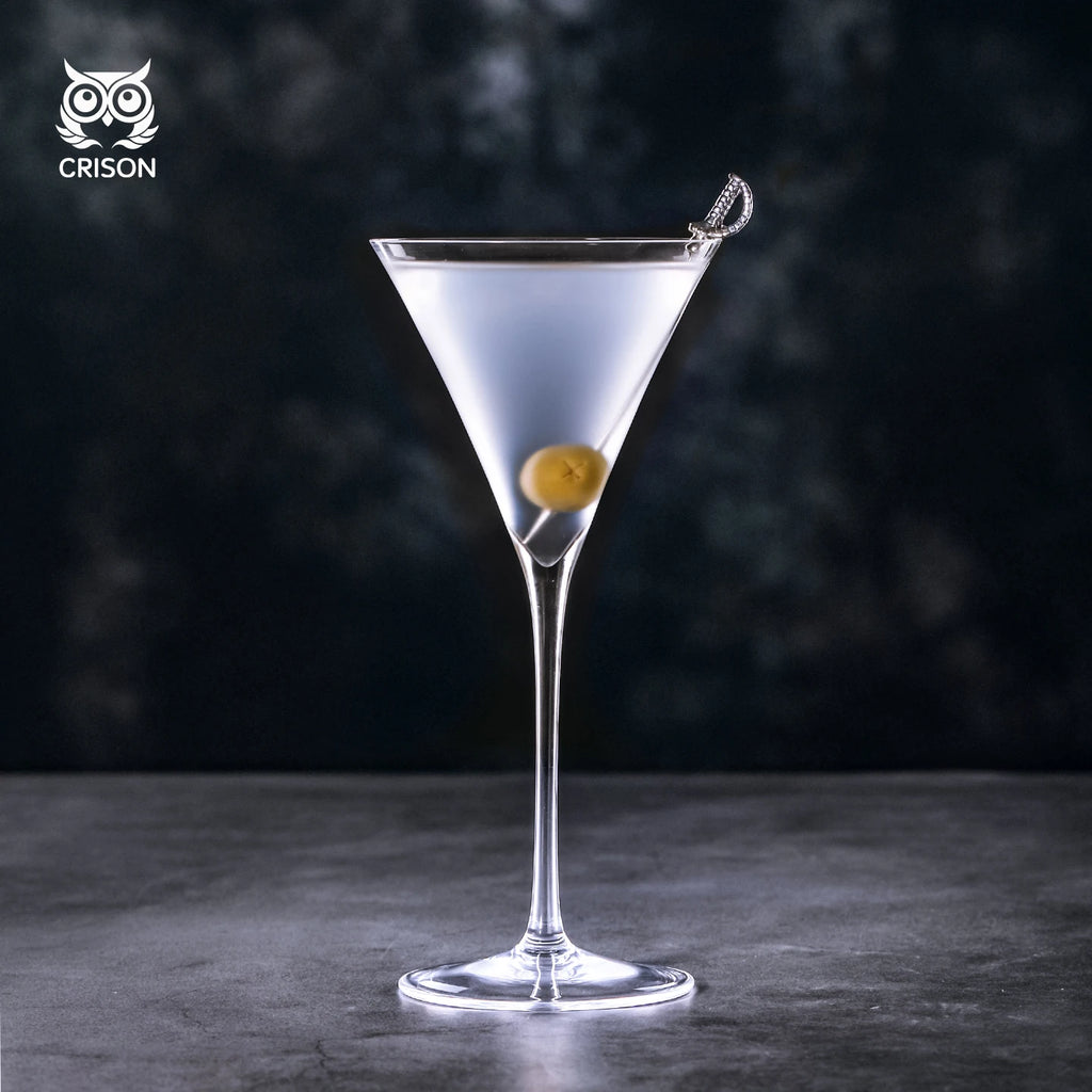 CRISON Japanese Style Martini Glass – Crystal Cocktail Cup 145ml