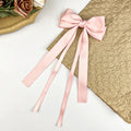 Sweet Simple Temperament Girl Bow Floaty Hair Clip Ribbon Chinese Style Everything