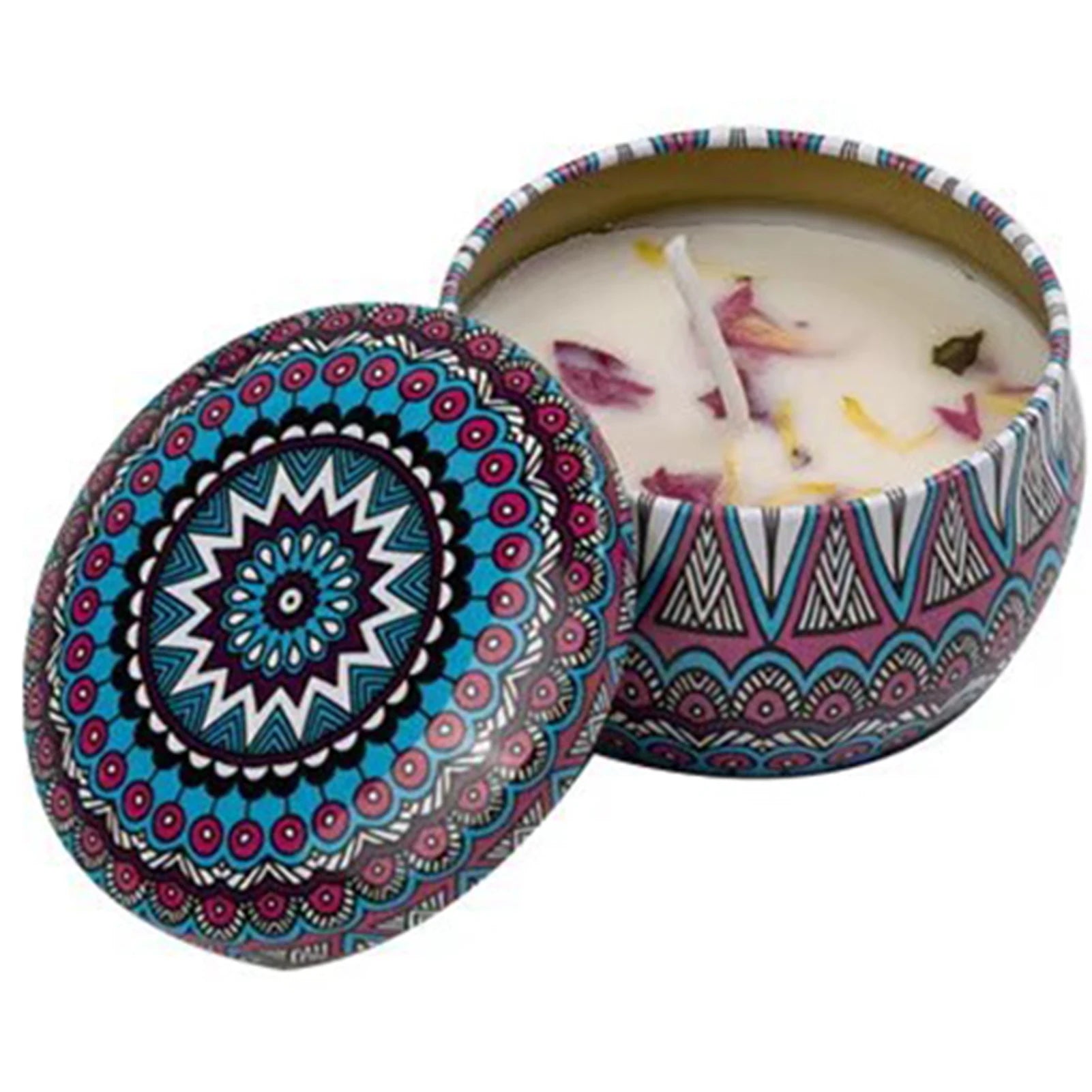 Blue Wind Chimes Aromatherapy Candle